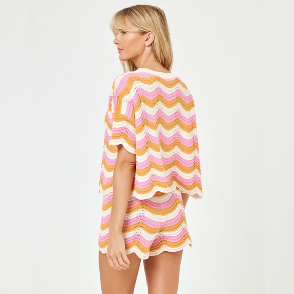 NWT L*Space Make Waves Crochet Set - Catching Sunsets - M - Picture 3 of 5